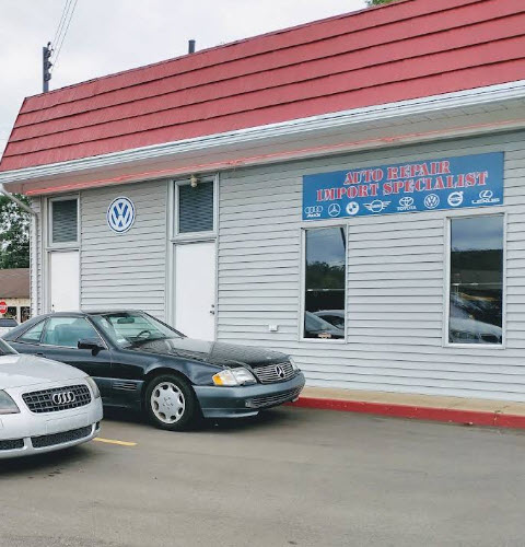 Mercedes Car Outside Our Garage
